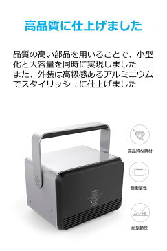 Anker PowerHouse (434Wh / 120,600mAh ポータブル電源) 【静音インバーター / USB & AC & DC出力対応 / PowerIQ搭載】 キャンプ、緊急・災害時バックアップ用電源