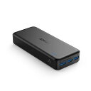 Anker PowerCore Elite 20000 (20000mAh 超大容量 3ポート モバイルバッテリー) 【 Power IQ搭載 / 最大6A出力 / 4Aデュアル入力】