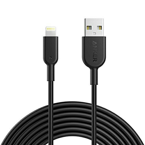 Anker iPhone充電ケーブル PowerLine II ライトニングケーブル MFi認証 超高耐久 iPhone 13 / 13 Pro / 12 / SE(第2世代) / iPad 各種対応 3.0m ブラック・ホワイト