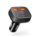 Anker Roav Transmitter F0 (FMトランスミッター搭載 24W 2ポート カーチャージャー)【Bluetooth 4.2 / ハンズフリー通話対応 / Power IQ搭載 / PSE認証済】