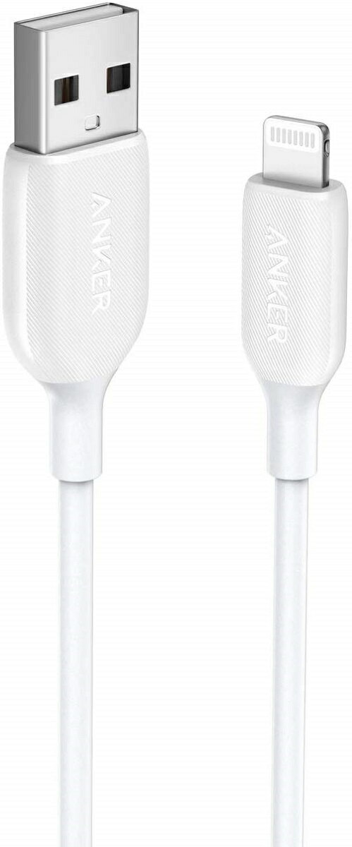 Anker PowerLine III ライトニングケーブル MFi認証 iPhone充電 超高耐久 iPhone 13 / 13 Pro / 12 / SE(第2世代) iPad各種対応 (0.9m ホワイト・ブラック)