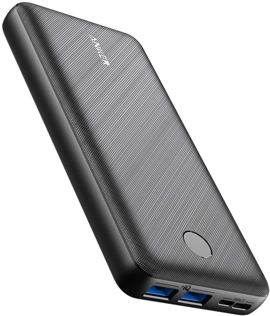 Anker PowerCore Essential 20000 (モバイルバッテリー 大容量 20000mAh) 【USB-C入力ポート/PSE認証済取得/PowerIQ & VoltageBoost 搭載/低電流モード搭載】iPhone & Android 各種対応