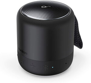Anker Soundcore Mini 3 Bluetooth スピーカー コンパクト イコライザー設定 BassUpテクノロジー PartyCast機能 IPX7防水 15時間連続再生 USB-Cポート採用