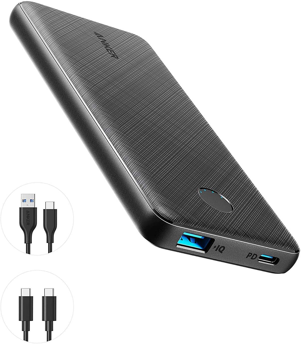 Anker PowerCore Slim 10000 PD 20W (10000mAh PD ХХåƥ꡼)USB Power Deliveryб/PowerIQ/PSEѴŬ iPhone 13 iPad Air(4) Android ¾ Ƽﵡбפ򸫤