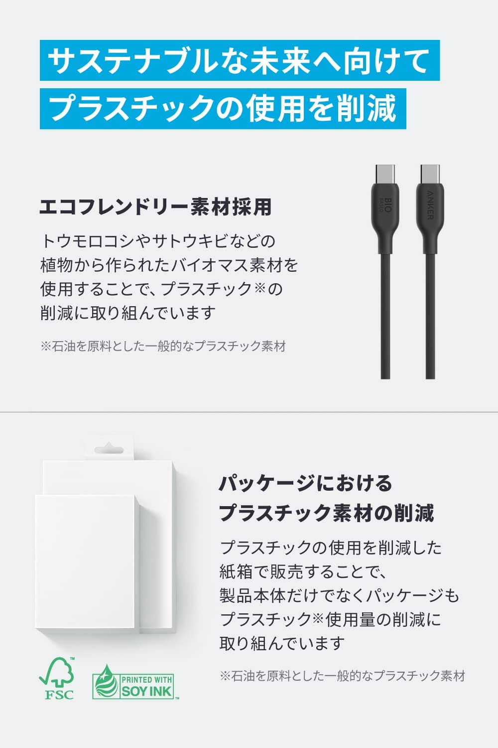 Anker 543 エコフレンドリー USB-...の紹介画像3