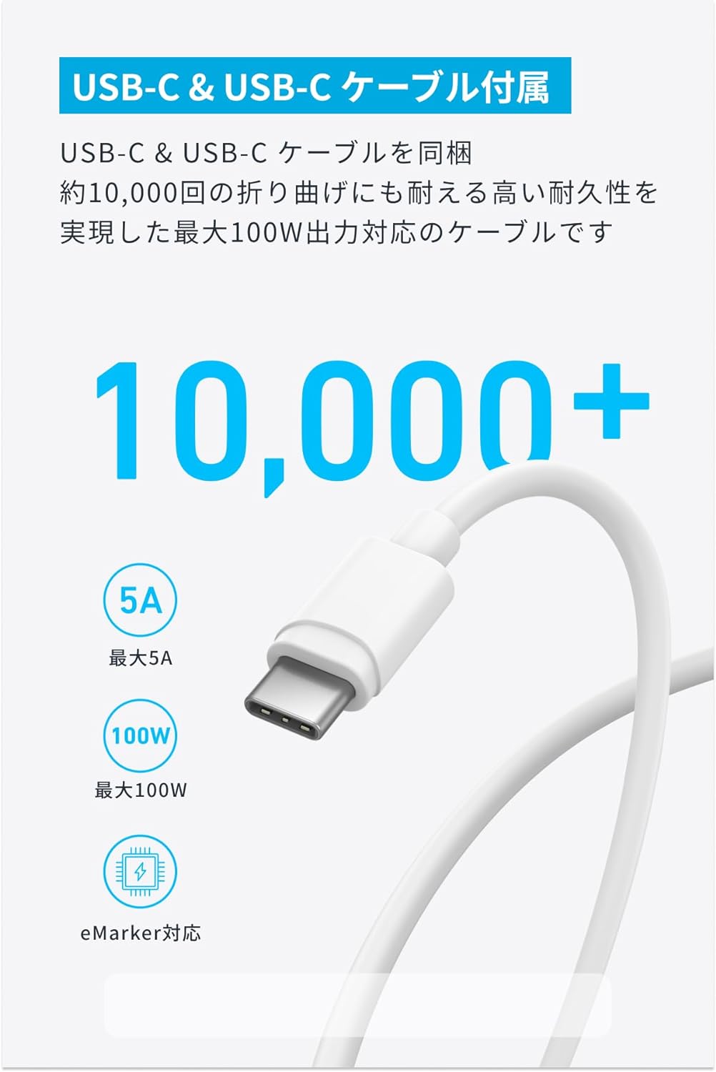 Anker Charger (45W) wit...の紹介画像3