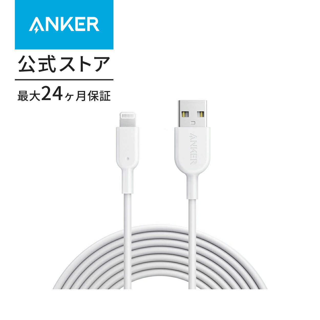 iPhone12本体＋Anker充電ケーブル iPhone12本体＋Anker充電ケーブル Anker PowerLine II USB-C