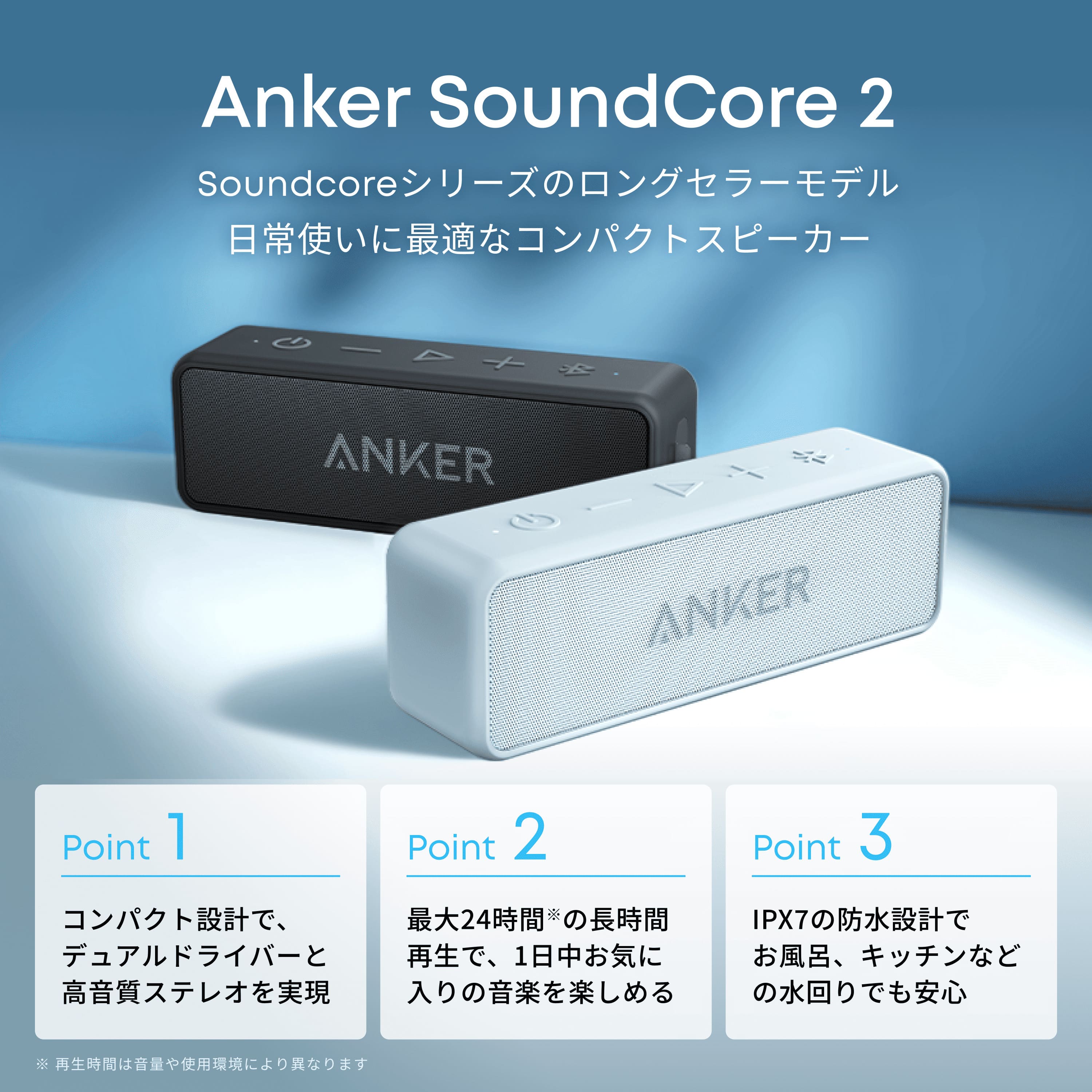 Anker SoundCore 2 (12W ...の紹介画像3