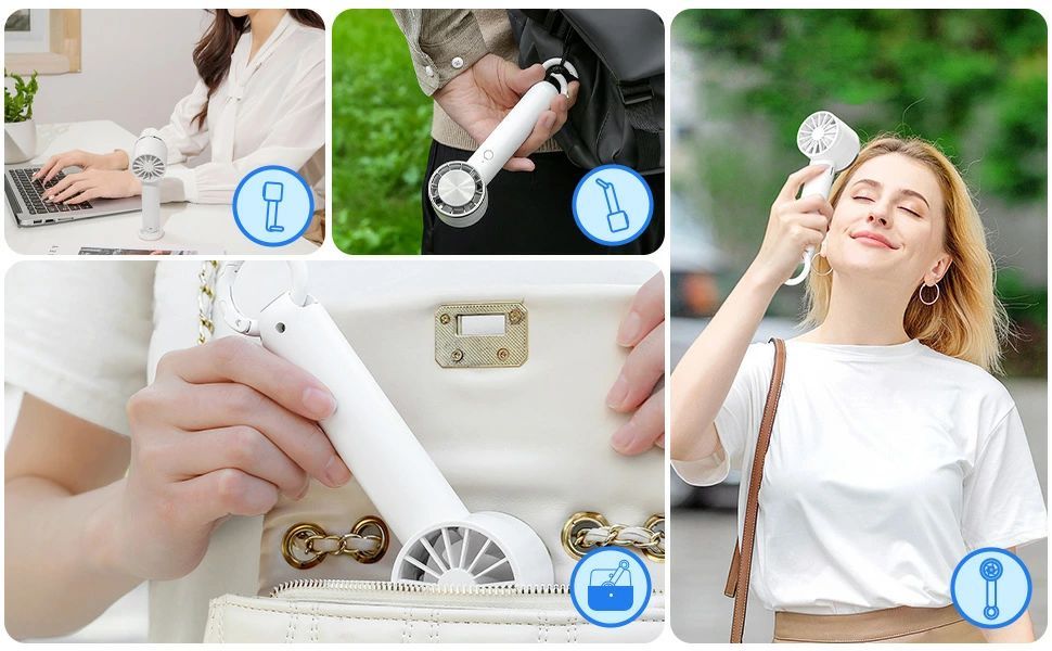 半導体冷却 扇風機 ハンディ扇風機 冷却プレート 1秒冷感 低騒音 瞬間冷感 卓上 ハンディファン 手持ち コードレス扇風機 2000mAh 小型 ポータブル コードレス おしゃれ 携帯扇風機 小型扇風機 卓上 USB 涼風 ミニ 3段階風量調節 充電式 アウトドア 省エネ