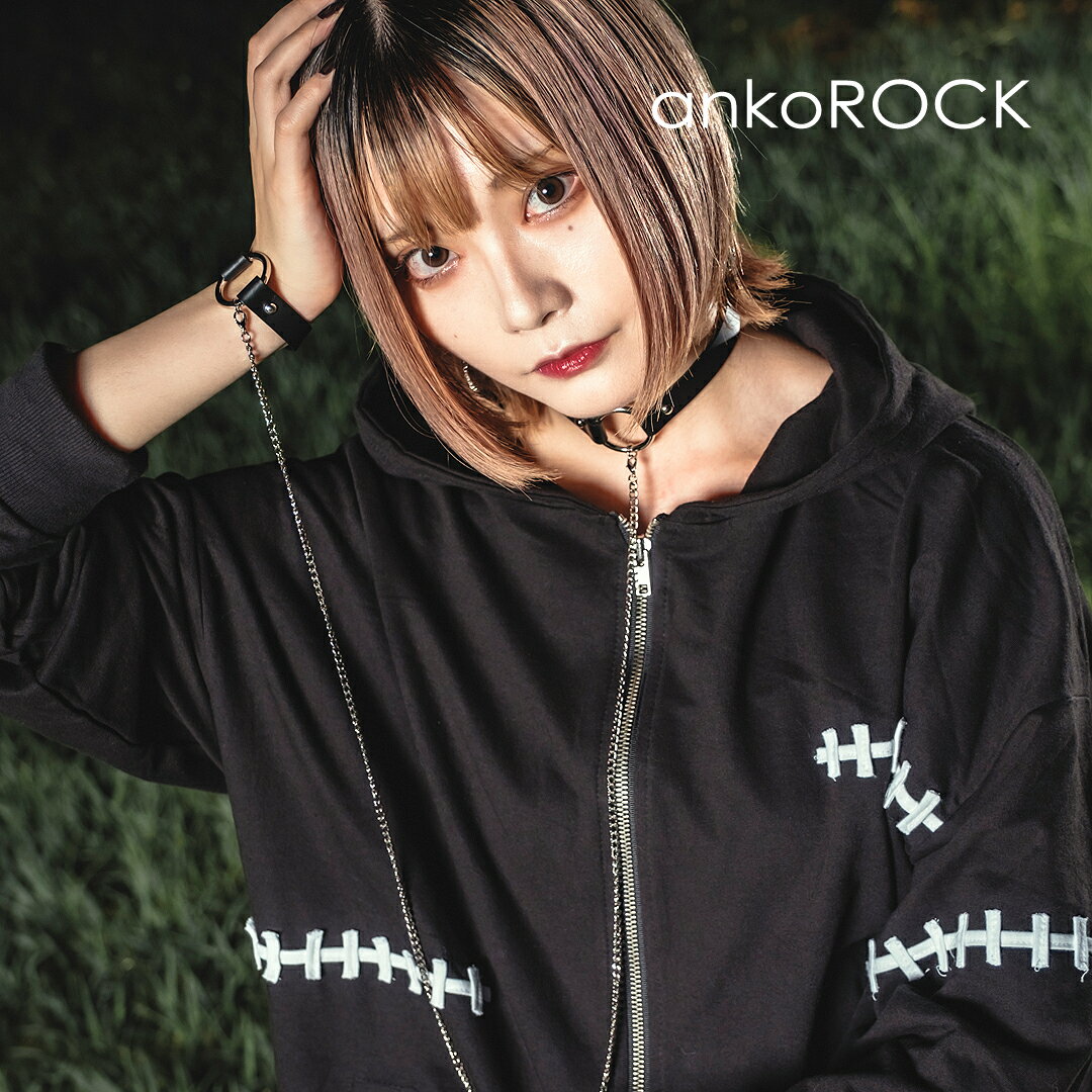 ankoROCK アンコロック チョーカー レディース バングル メンズ ブレスレット チョーカー ベルト 奴隷チョーカー