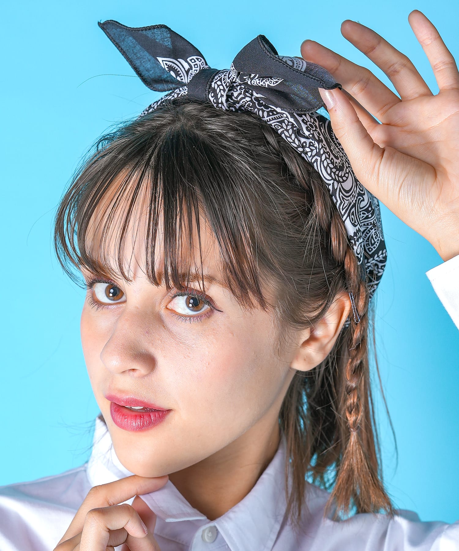 an meets zakka ペイズリー柄バンダナ / メンズ レディース ユニセックス スカーフ