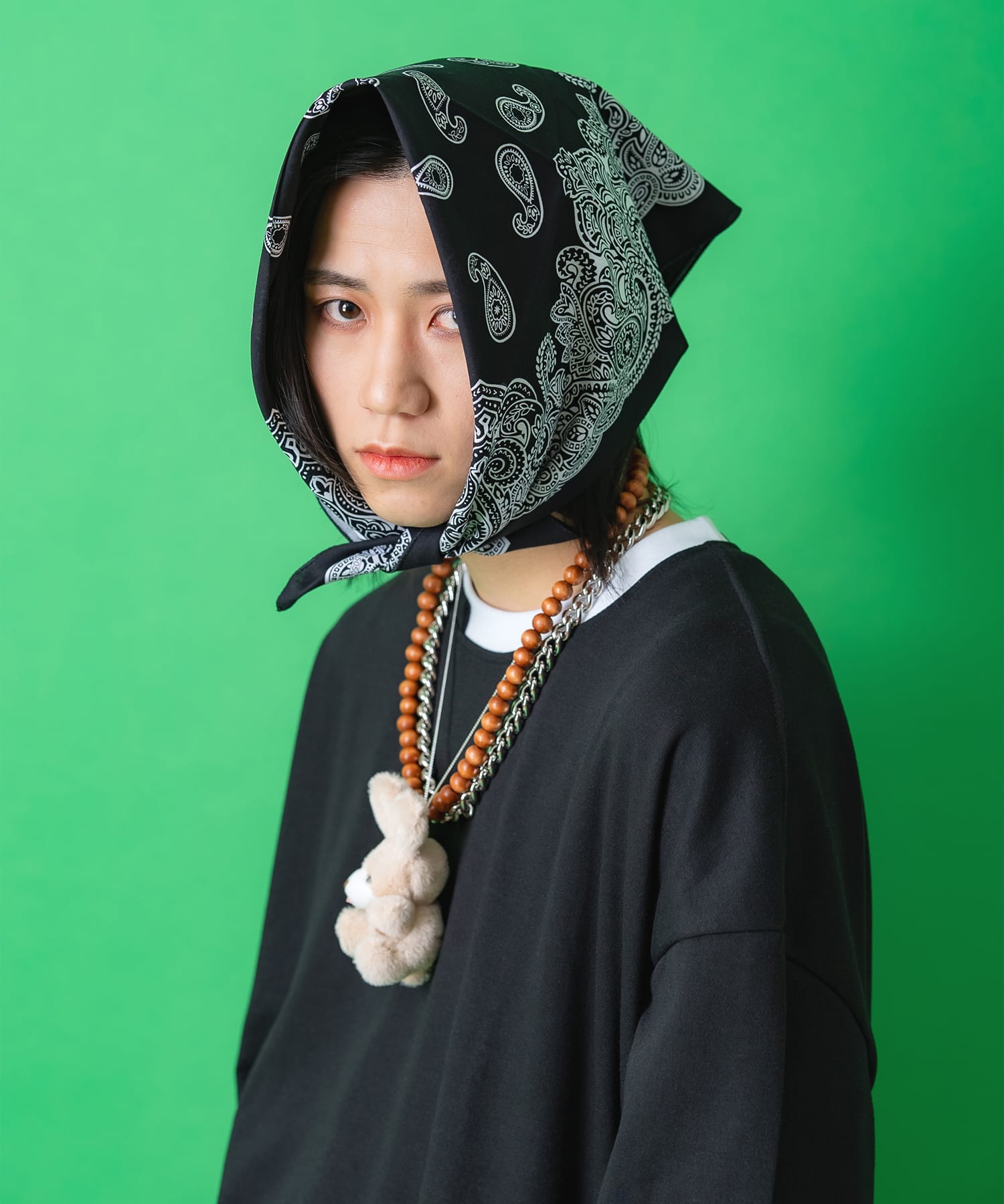 an meets zakka ペイズリー柄バンダナ / メンズ レディース ユニセックス スカーフ