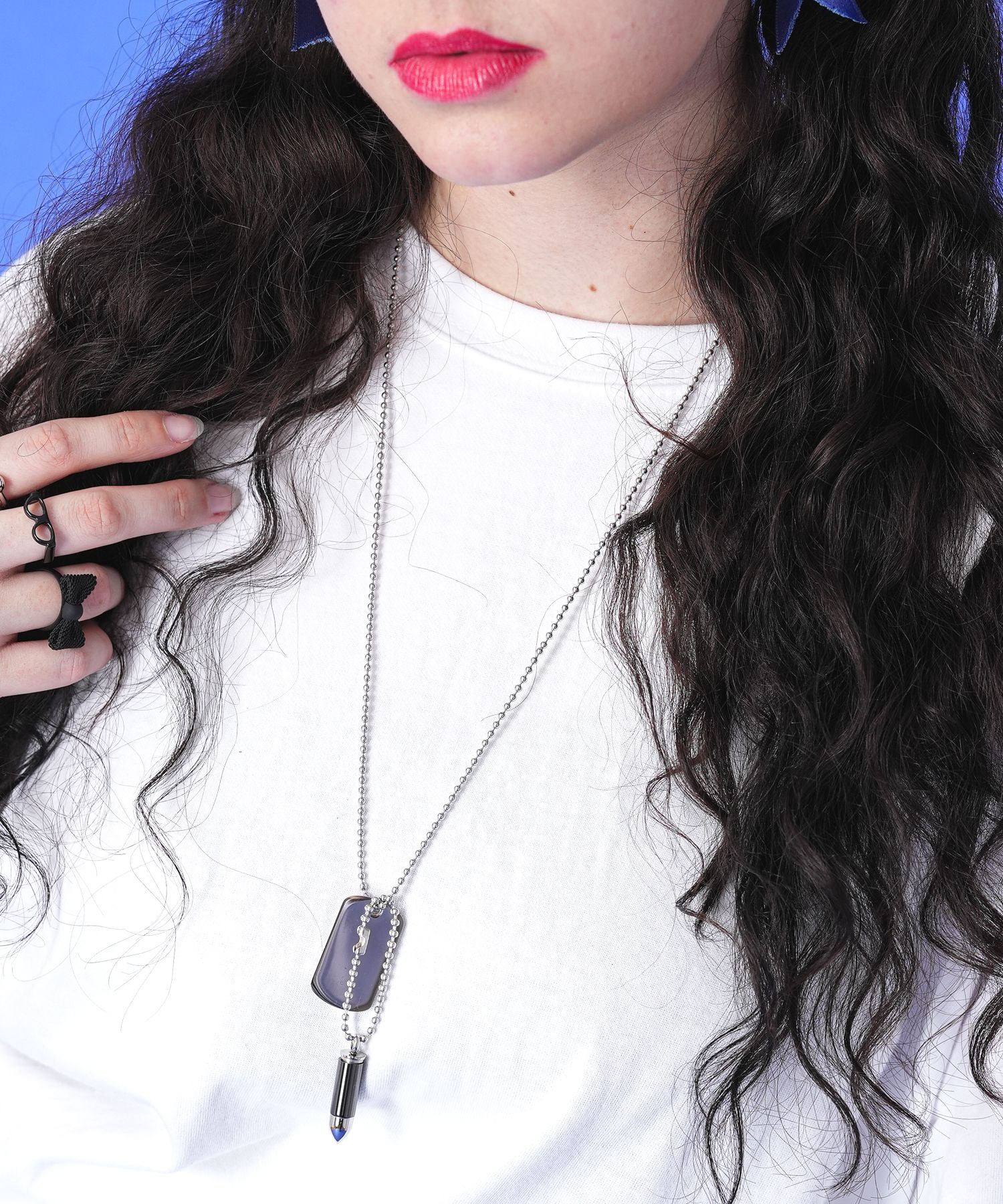 an meets zakka バレット＆ドッグタグネックレス / モチーフ ボールチェーン