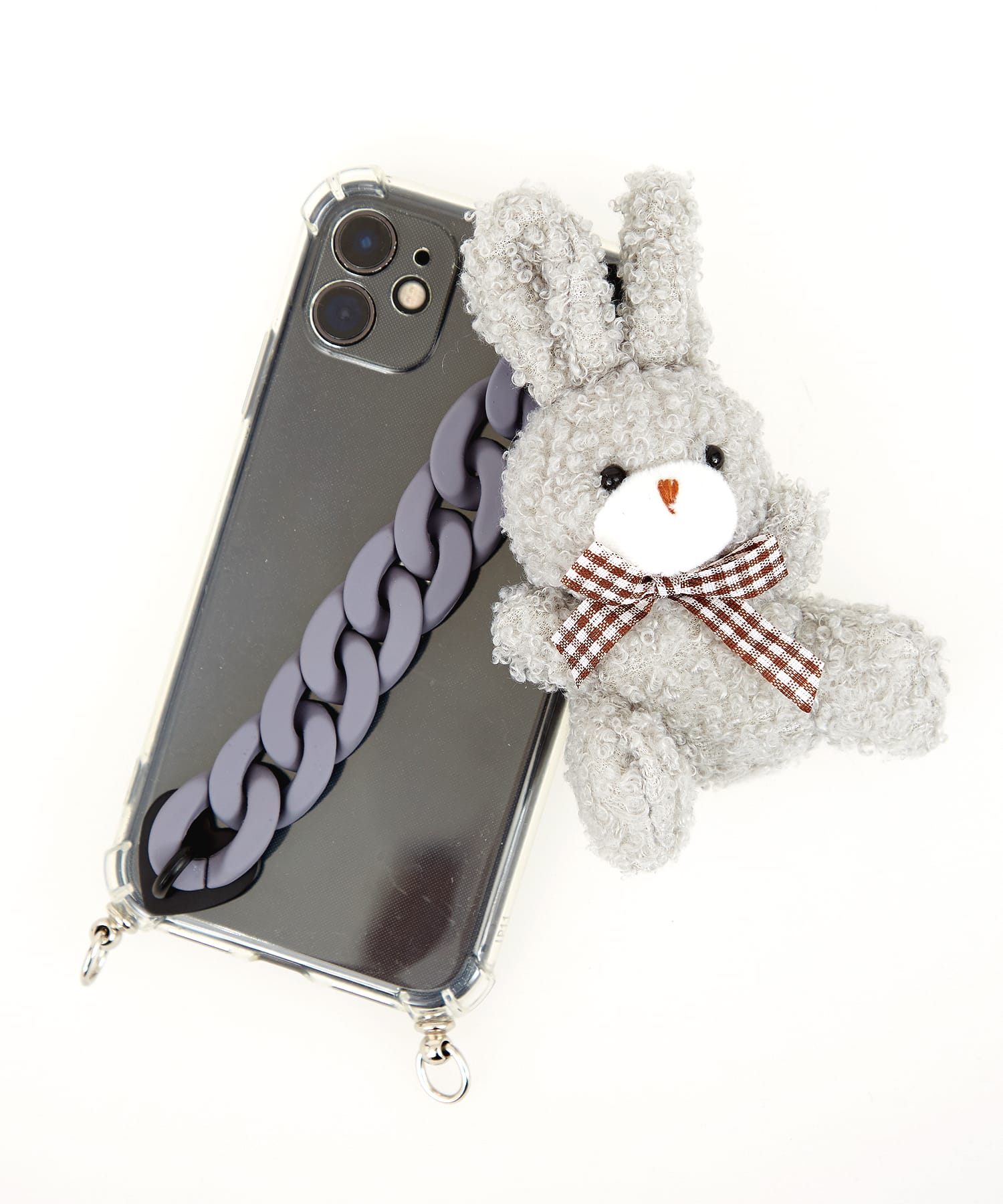 Rakuten - an meets zakka ぬいぐるみチェーンスマホストラップ / スマホアクセサリー ハンドストラップ チェーングリップ ユニセックス スマートフォン 携帯