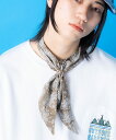 an meets zakka ペイズリーナロースカーフ / メンズ レディース ユニセックス バンダナ柄 レトロ 細