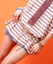 an meets zakka 合成皮革ロングコードベルト / ロープ 紐 レディース メンズ ユニセックス 細 レトロ