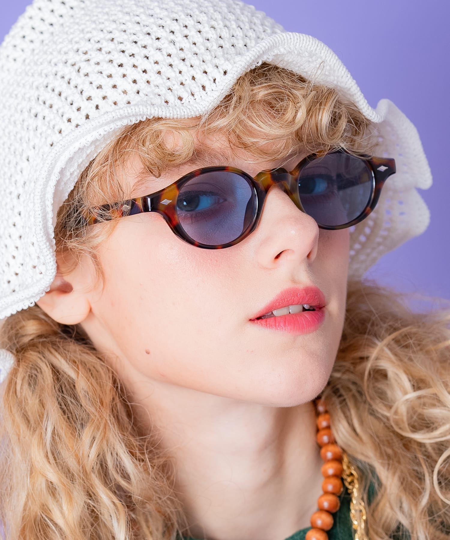 楽天ankoROCKan meets zakka ラウンドボストンサングラス / メンズ レディース ユニセックス カラーレンズ UVカット セール バーゲン