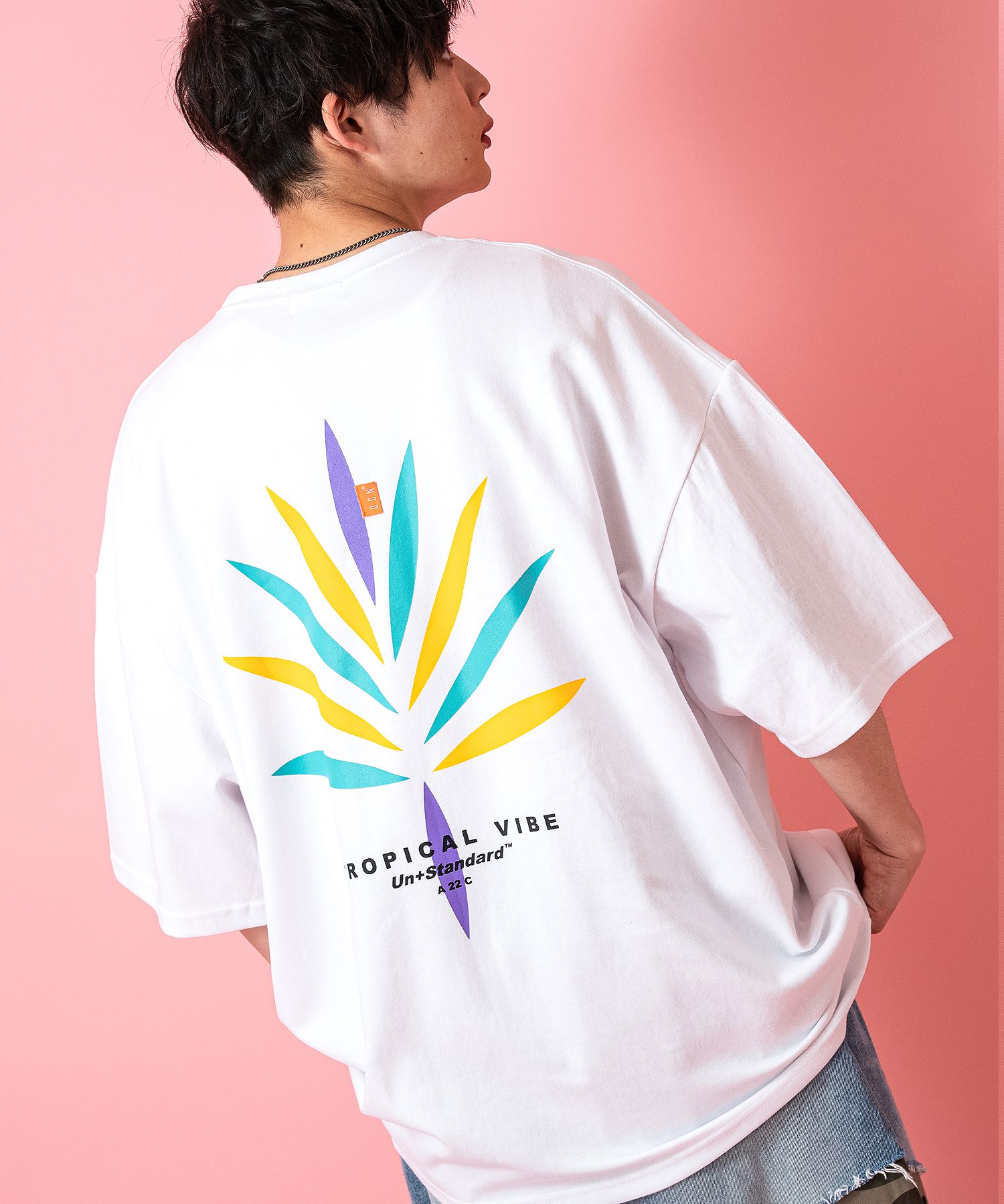 Rakuten - a.p.o.v. バリエーショングラフィックオーバーサイズTシャツ / メンズ レディース 柄 プリント カットソー ビッグシルエット