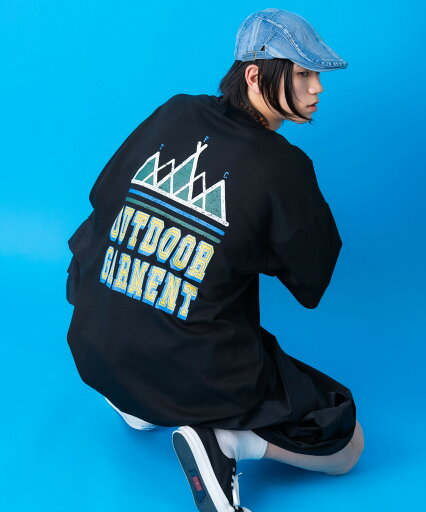 a.p.o.v. -ankoROCK's select- パラコードデザインリバースポケットバックビッグプリントオーバーサイズTシャツ / 半袖 カットソー メンズ レディース ユニセックス アウトドアテイスト セール バーゲン a.p.o.v. -ankoROCK's select- パラコードデザインリバースポケットバックビッグプリントオーバーサイズTシャツ / 半袖 カットソー メンズ レディース ユニセックス アウトドアテイスト セール バーゲン