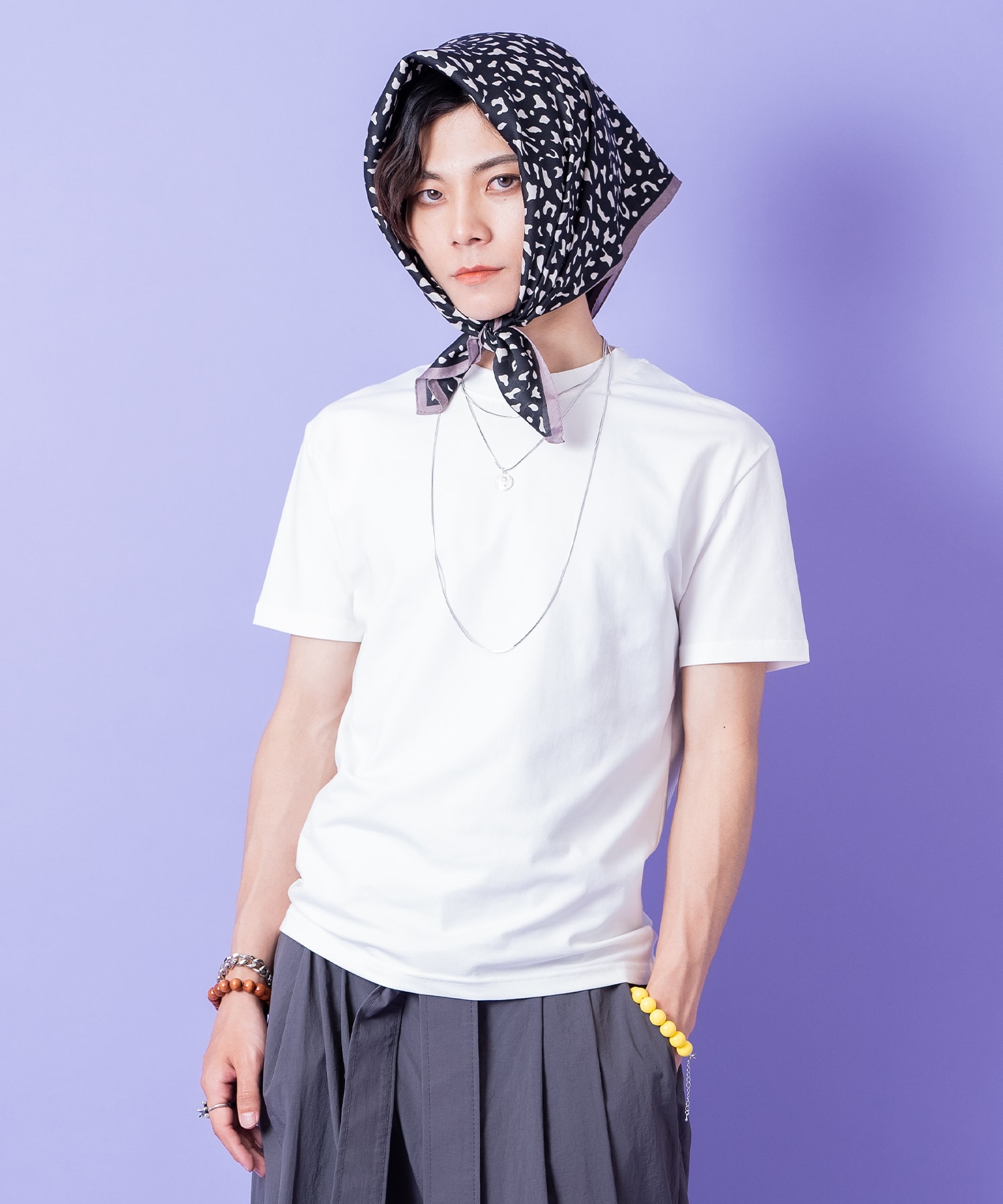乐天商城 - a.p.o.v. 短丈スリムTシャツ / 半袖 カットソー メンズ レディース ユニセックス ショート丈 タイト 無地 シンプル クルーネック
