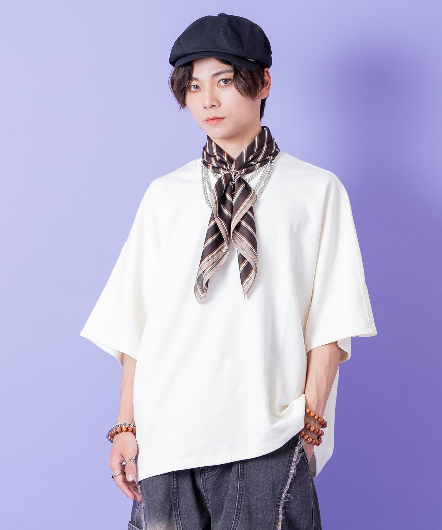 乐天商城 - a.p.o.v. オーバーサイズスウェットドルマンTシャツ / 半袖 カットソー メンズ レディース ユニセックス 無地 シンプル ビッグシルエット
