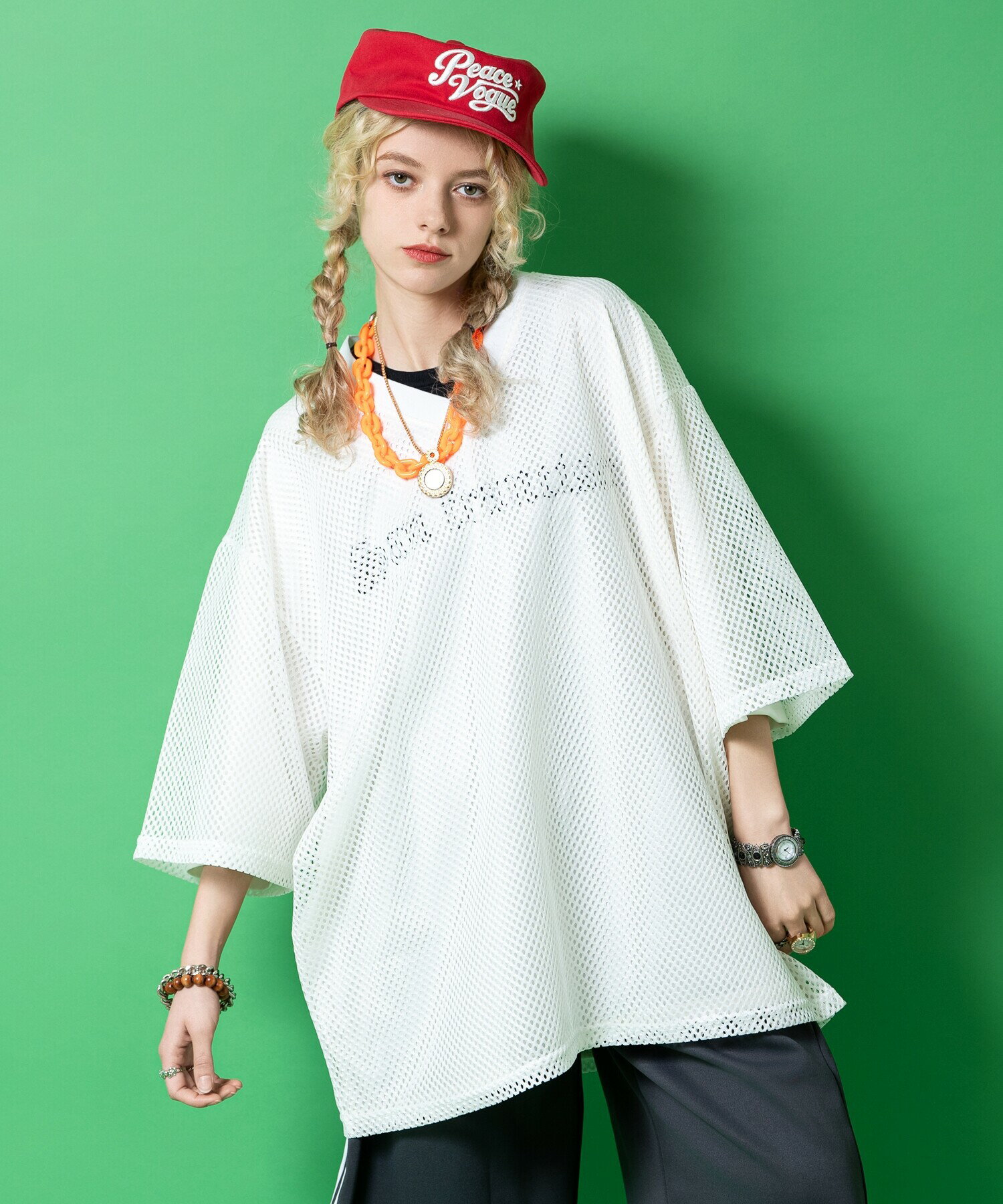 Rakuten - メッシュレイヤーゲームTシャツ / ユニセックス 半袖 カットソー ゲームシャツ