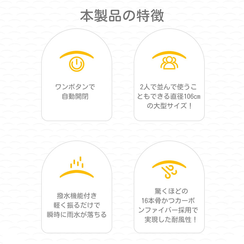 折りたたみ傘 強風対応 自動開閉 晴雨兼用 16本骨 UVカット ワンタッチ コンパクト 軽量 雨傘 日傘 106cmラージサイズ 男女兼用 おしゃれ おすすめ 遮光 撥水 折りたたみ傘 強風対
