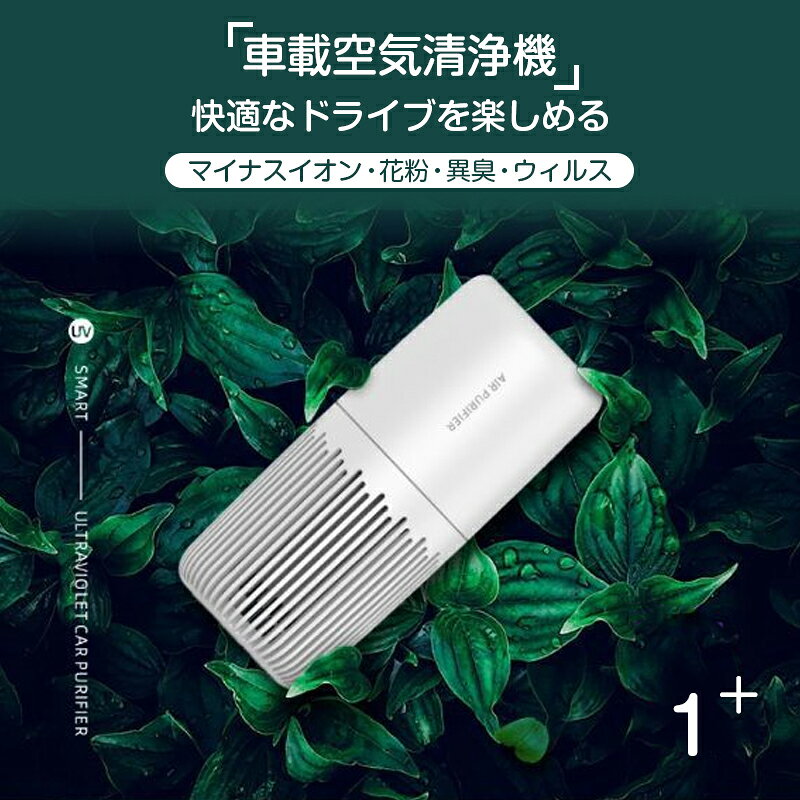 空気清浄機 花粉対策 脱臭 ほこり カビ取り 省エネ 細菌対策 マイナスイオン USB給電式 静音 小型 ポータブル 卓上 車内 オフィス プレゼント