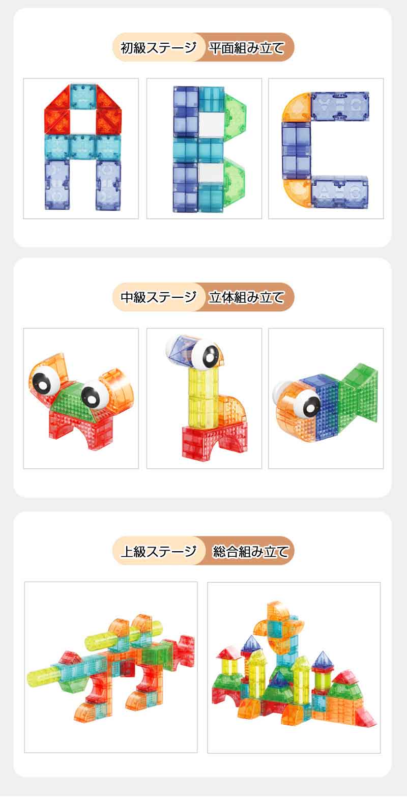 【マラソン最大1000円OFF】マグネットブロック マグネット ブロック 玩具 人気 磁...