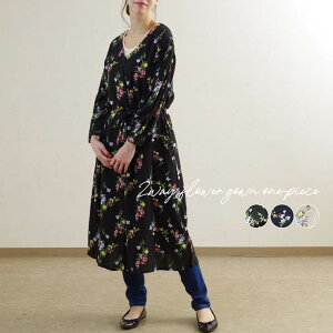 Sale セール ワンピース レディース ファッション ゆったり 体型カバー 30代 40代 夏 ガウンワンピ 花柄 羽織り 2way カジュアル レーヨン アンルル Anlulu プチプラのおすすめ キテミヨ Kitemiyo Sale セール ワンピース レディース ファッション ゆったり 体型カバー 30代 40代 夏 ガウンワンピ 花柄 羽織り 2way カジュアル レーヨン アンルル Anlulu プチプラのおすすめ キテミヨ Kitemiyo