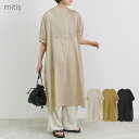 \SALE60%OFF/ワンピース レディース 春 夏 半袖 綿ボイル ピンタック パフスリーブ 大人 体型カバー ゆったり 20代 30代 40代 50代