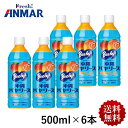 沖縄バヤリース 南国マンゴー 500ml×6本セット ペットボトル 果汁10％ 保存料・人口甘味料ゼロ ジュース 沖縄土産 送料無料（常温）※冷蔵同梱可