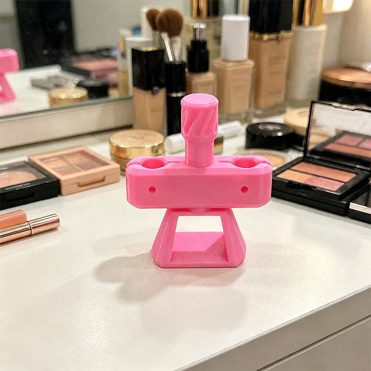 道大商店のマグネットツール ネイルマグネット 磁石 マグネット付き くるくる回転式 3Dプリント製 キャッツアイジェル用 くるくる回転式 ボールマグネットホルダー 磁石付き コンパクト 10mm円柱磁石対応 初心者 自動回転 マグネットネイル セルフネイル｜アングル2