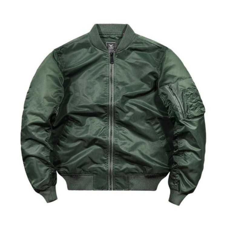 MA-1 ジャケット メンズ フライトジャケット ミリタリージャケット 春 秋 冬 アウター ブルゾン 防寒 防風 スタジャン ショート丈 ジップアップ おしゃれ シンプル 大きいサイズ ゆったり カジュアル 男女兼用 作業着 アウトドア 送料無料