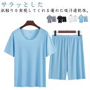接触冷感 吸水速乾 パジャマ メンズ 夏 部屋着 2点セット ルームウェア 上下セット 冷感 ショートパンツ ハーフパンツ 涼感 半袖 ゆったり 快適 薄手 ひんやり 吸汗 通気 肌に優しい プレゼント 旅行 入院着 梅雨 蒸れない 大きいサイズ