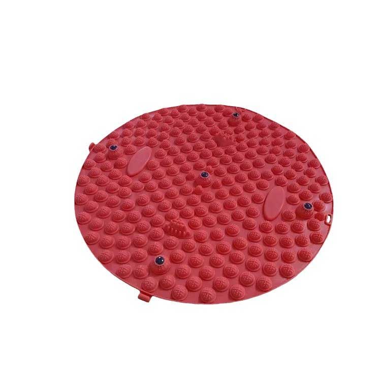 【2点セット】指圧フットマッサージパッド、超厚円形直径30CM 経絡リリーフ 足つぼ...