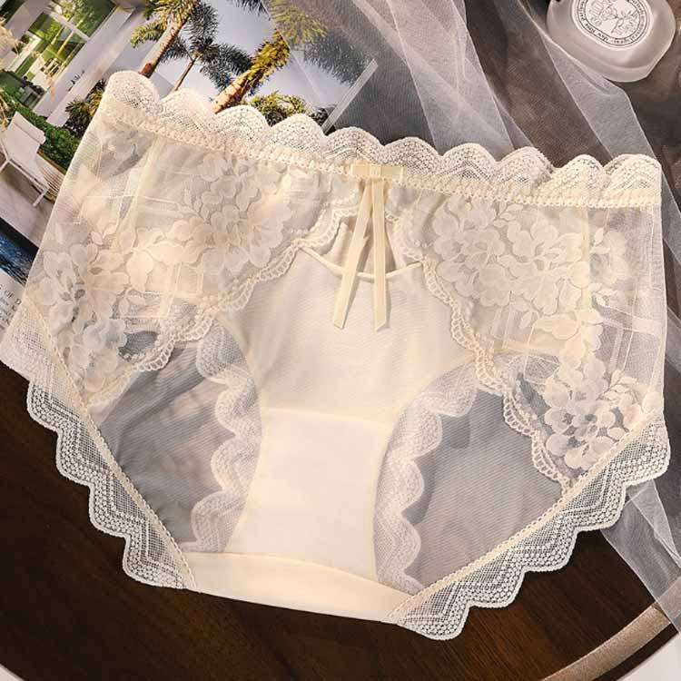 ハイウエストショーツ レースショーツ 美尻ショーツ 通気性 ショーツ 3枚セット お尻すっぽり 温活ショーツ ストレッチ 柔らかい お腹すっぽり 涼しい 花柄レース 深履き 深め ショーツ 下着 レディース 2