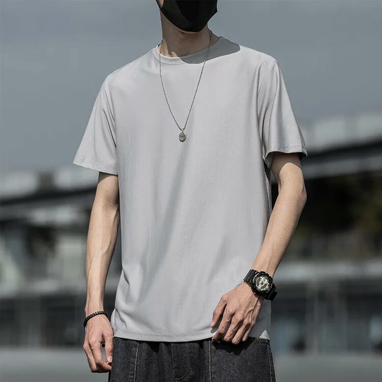 二枚セット! 半袖・長袖 感Tシャツ メンズ ...の紹介画像3