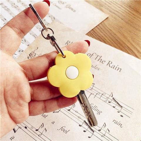 Rakuten - 鍵 キーカバー シリコンカバー カギ 鍵カバー かわいい 送料無料 キーキャップ 花 シリコン 鍵 おしゃれ プレゼント