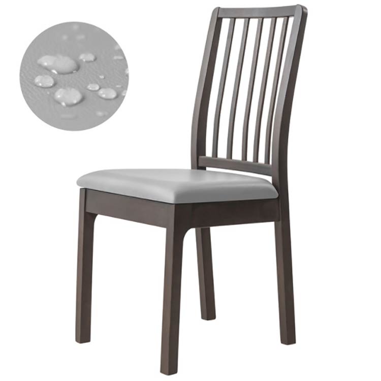 チェアカバー デスクチェアカバー 椅子カバー 座面用 4枚セット レザー PU 4枚セット ダイニング椅子カバー 撥水 ストレッチ 座面カバー オフィスチェアカバー レザー調 合皮 PU ダイニングチェアカバー フェイクレザー 防水 北欧 [2]