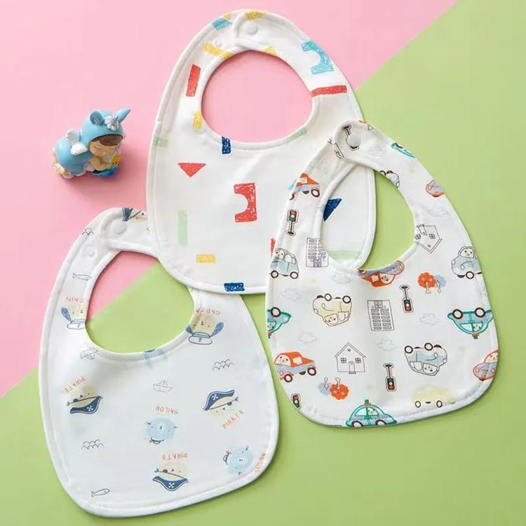 防水 スタイ U型 3枚セット ベビー かわいい 男の子 女の子 お食事エプロン スタイセット 赤ちゃん よだれかけ 出産祝い ギフト 防水スタイ セット 入園準備 保育園 幼稚園 3