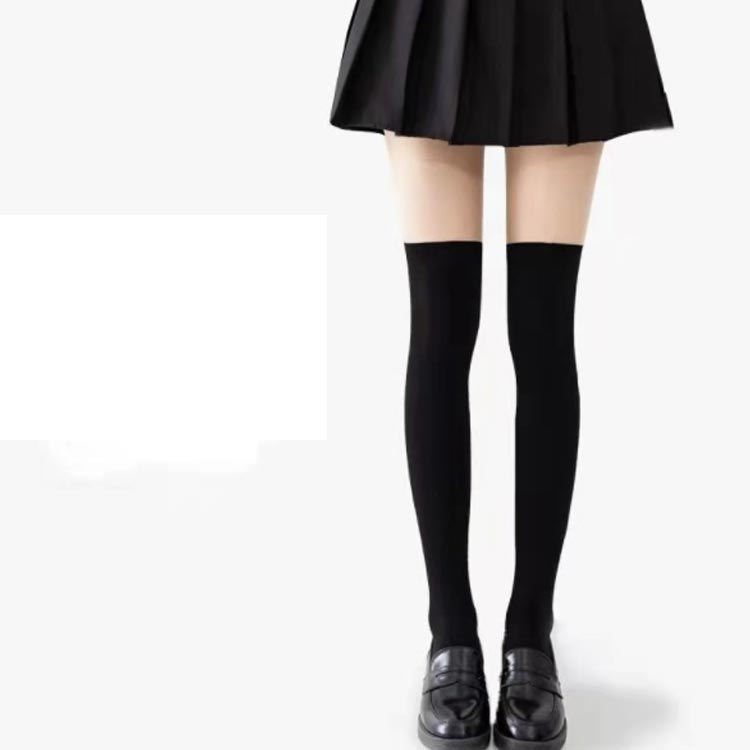 2枚組 オールインワン ゴルフ レディース ゴルフウェア デニス ゴルフ ニーハイソックス タイツ ハイソックス ペチパンツ UVカット おしゃれ ソックス風 スポーツ用 夏 薄手 ゴルフ用靴下 女性