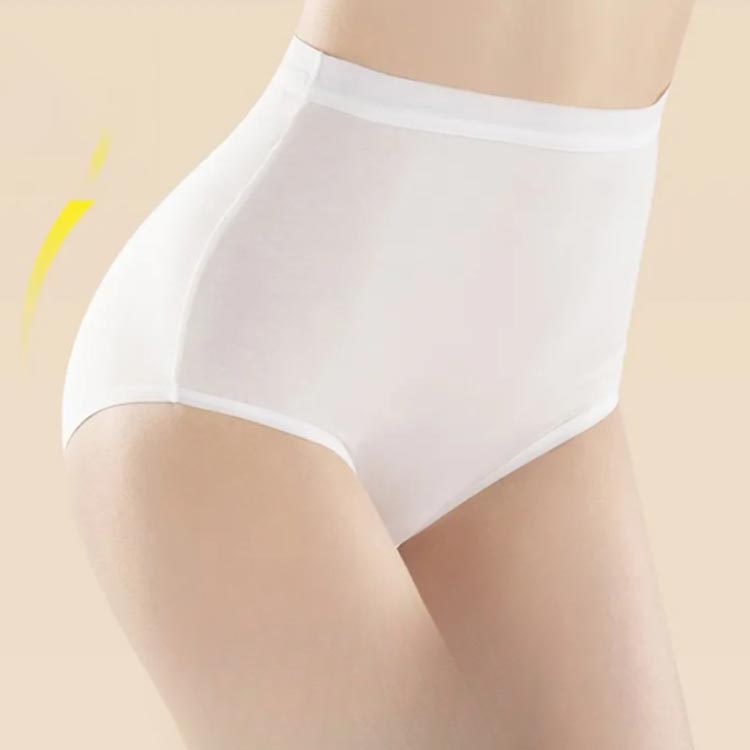 8枚セット 使い捨てパンツ レディース ハイウエスト 深履き マタニティ 通気性 伸縮性 使い捨て ショーツ ディスポ ショーツ コットン 綿100％素材 業務 施術用 旅行 入院 旅行 携帯 入院 介護 インナー 防災備蓄用 災害 旅行用 非常時 消耗品 2