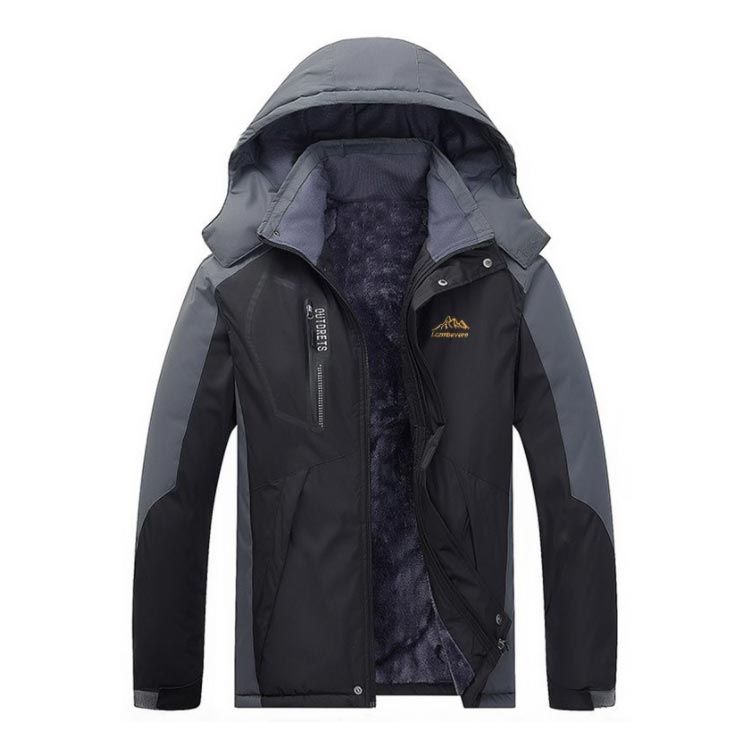 裏起毛 マウンテンパーカー 冬 メンズ 防寒 ボアブルゾン 防寒着 撥水 トレッキングジャケット 登山 アウター 男女兼用 アウトドア 防風 厚手 トレッキング ウェア メンズファッション 冬着 保温性 マウンテンジャケット 登山ウェア フード付き anmichi-10004720 道大商店 サンプル画像2
