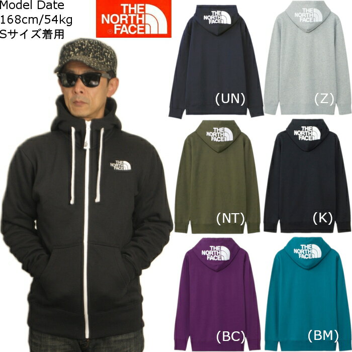 ザ ノースフェイス パーカー メンズ 裏起毛 XL~S THE NORTH FACE パーカー リアビューフルジップフーディー NT12442 NT12340 REARVIEW FULLZIP HOODIE 正規品 あす楽対応 送料無料(中国,四国,九州除く)