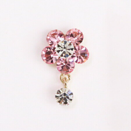 D.nail【公式】ロンディコレクション # フラワーゴールド（ピンク）［Nailsalon　Wiz］