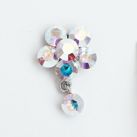 D.nail【公式】ロンディコレクション フラワー＃シルバー（オーロラ）［Nailsalon　Wiz］