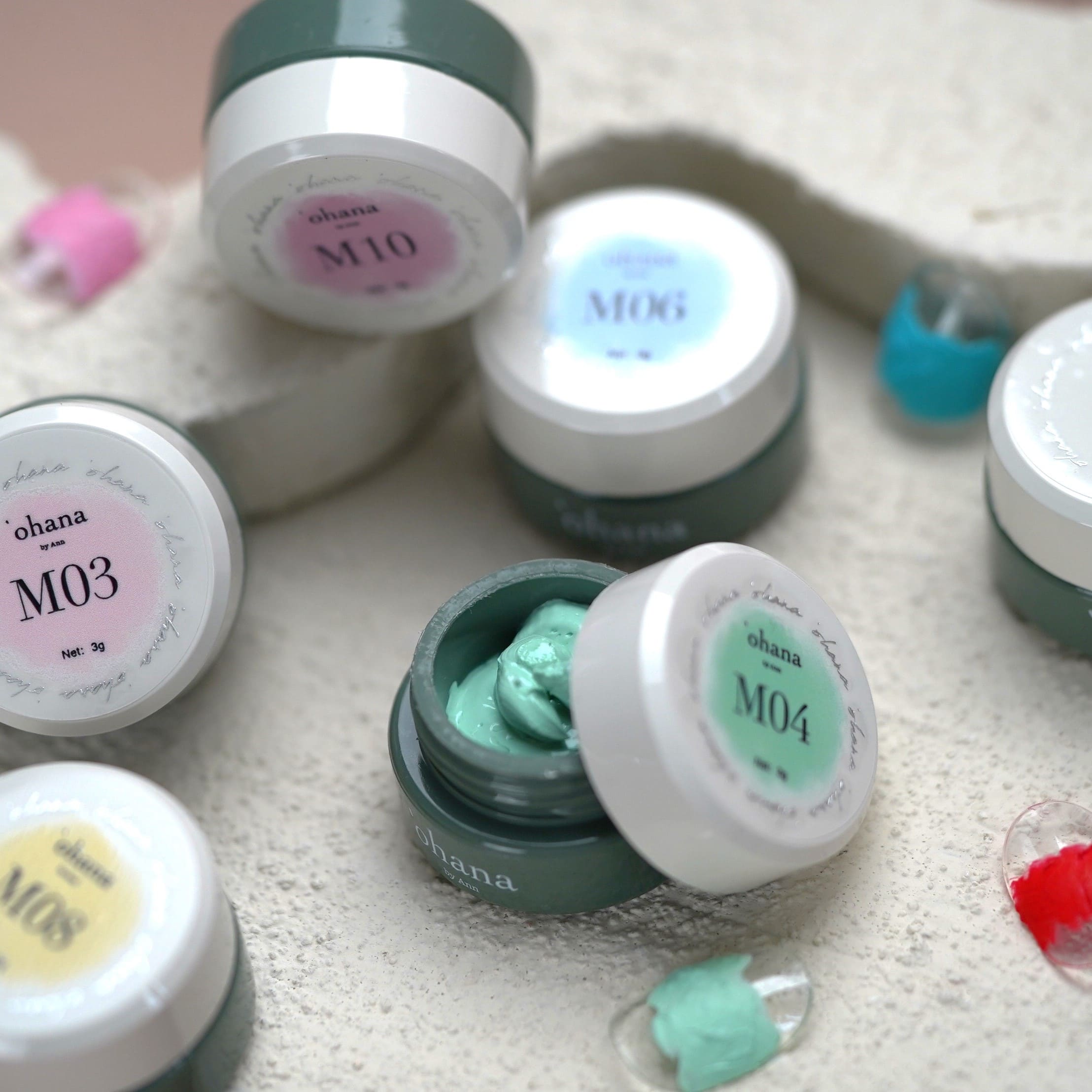 `ohana【公式】ペインタージェル セット【M01-M24】