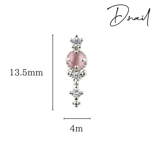 D.nail【公式】ジュエリービジューパーツ DS-84 ステッキ D.nail【公式】ジュエリービジューパーツ DS-84 ステッキ