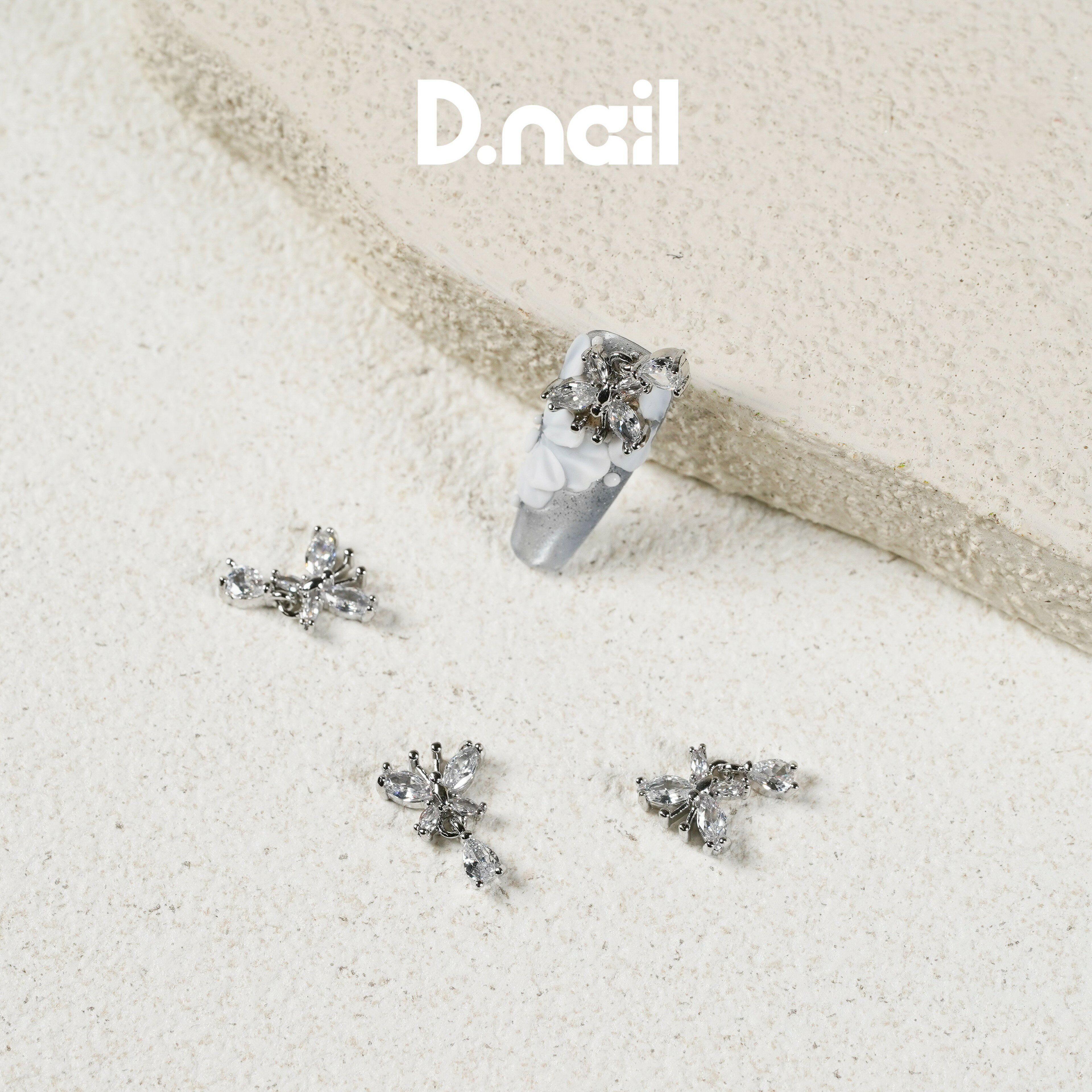 Rakuten - D.nail【公式】ジュエリービジューパーツ　DS−128　バタフライドロップ
